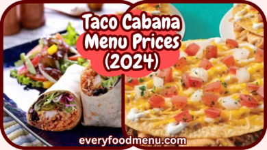 Taco Cabana Menu Prices (2024)