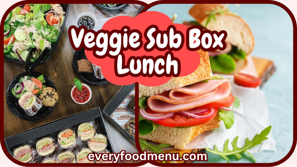 Veggie Sub Box Lunch