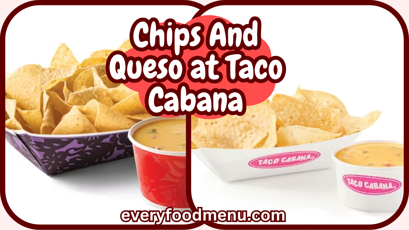 Chips And Queso at Taco Cabana