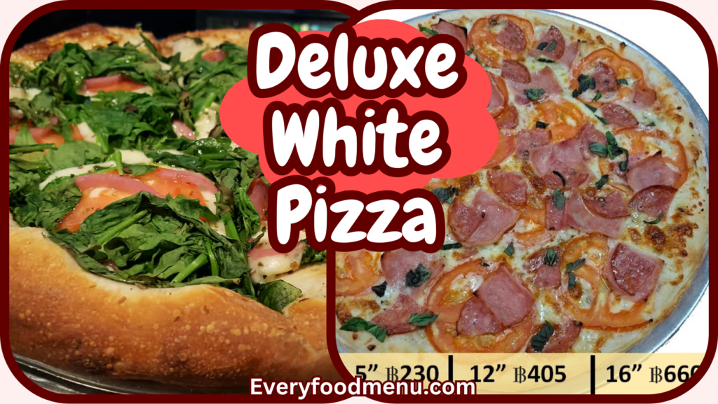 Deluxe White Pizza 