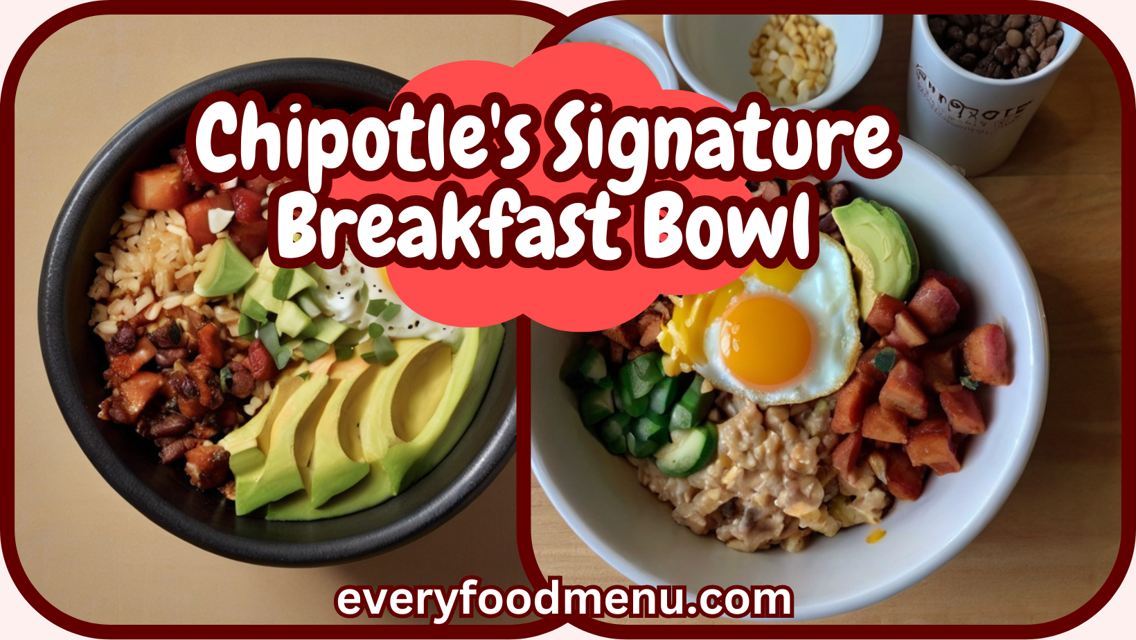 Chipotle's Signature Breakfast Bowl
