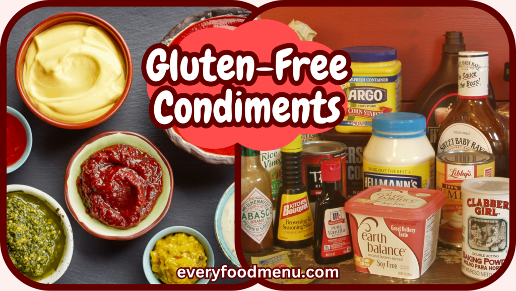 Gluten-Free Condiments