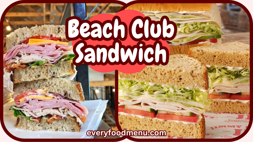 Beach Club Sandwich