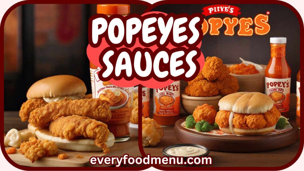 POPEYES SAUCES