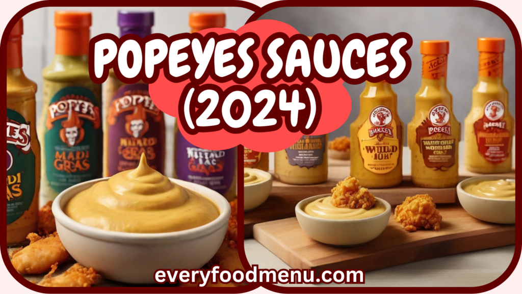 POPEYES SAUCES (2024)