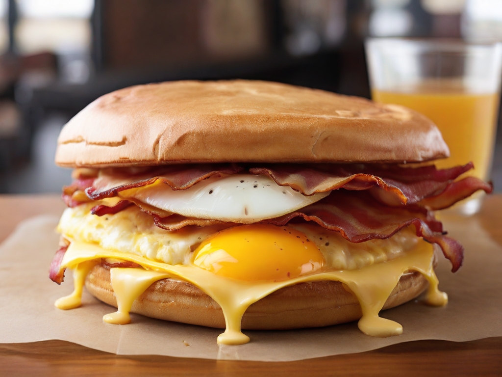 Bacon, Egg, And Cheese $6.69