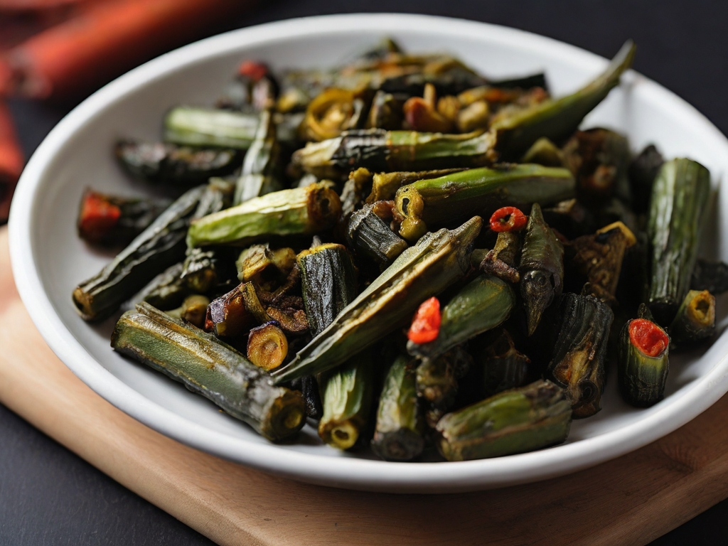Bhindi Masala

Sliced fresh okra, pan-grilled and tossed with diced veggies and seasoned with spices.