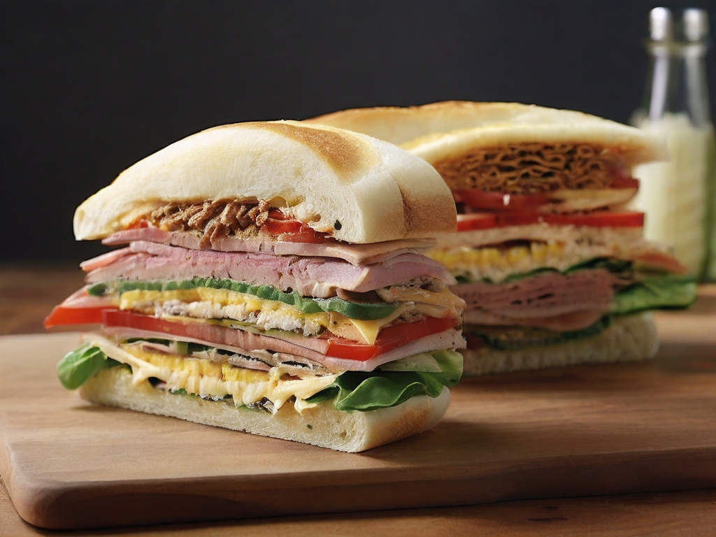Half Super Sandwiches
