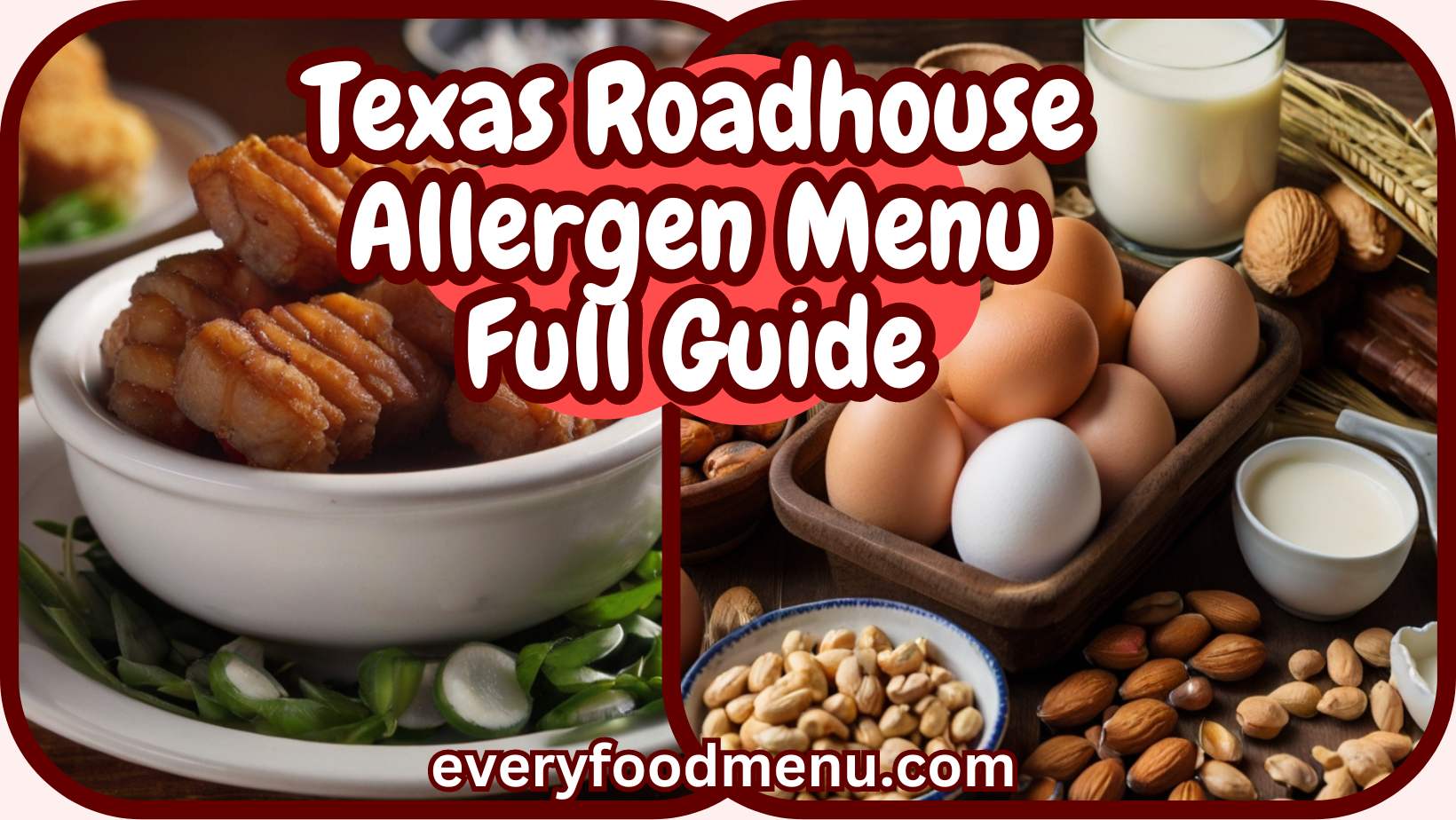 Texas Roadhouse Allergen Menu Full Guide