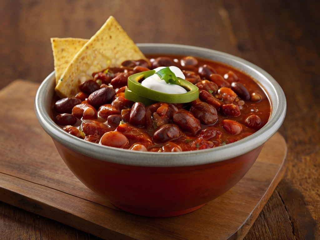 Texas Red Chili (with beans) - Bowl