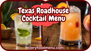 Texas Roadhouse Cocktail Menu